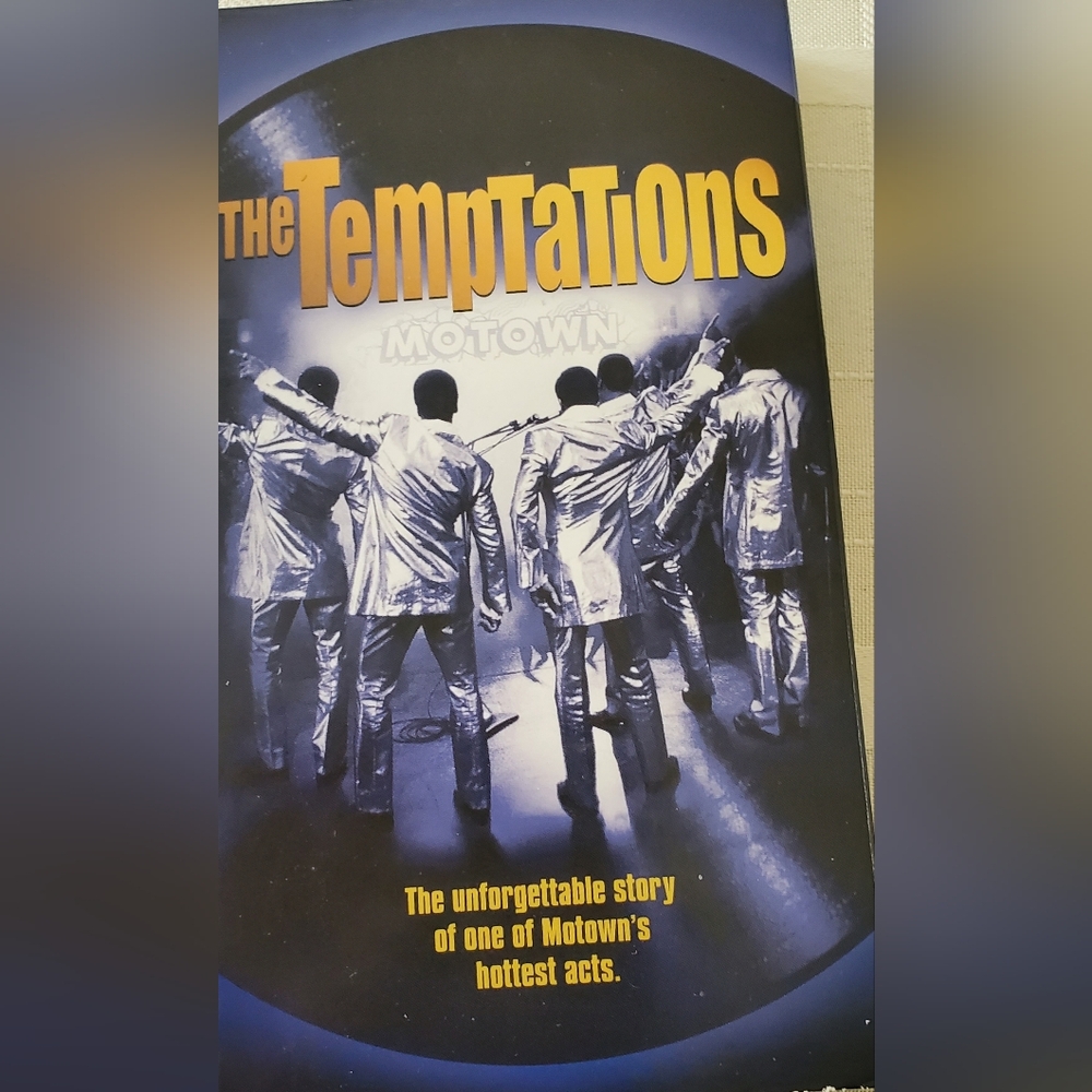 Vintage 1998 VCR-The Temptations Motown Story
